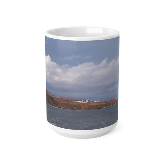 Coldingham Beach 1 Ceramic Coffee Cups, 11oz, 15oz