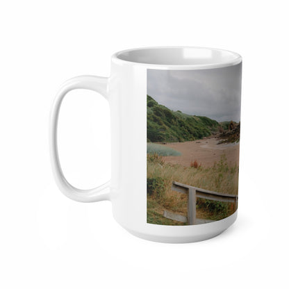 Coldingham Beach Ceramic Coffee Cups, 11oz, 15oz