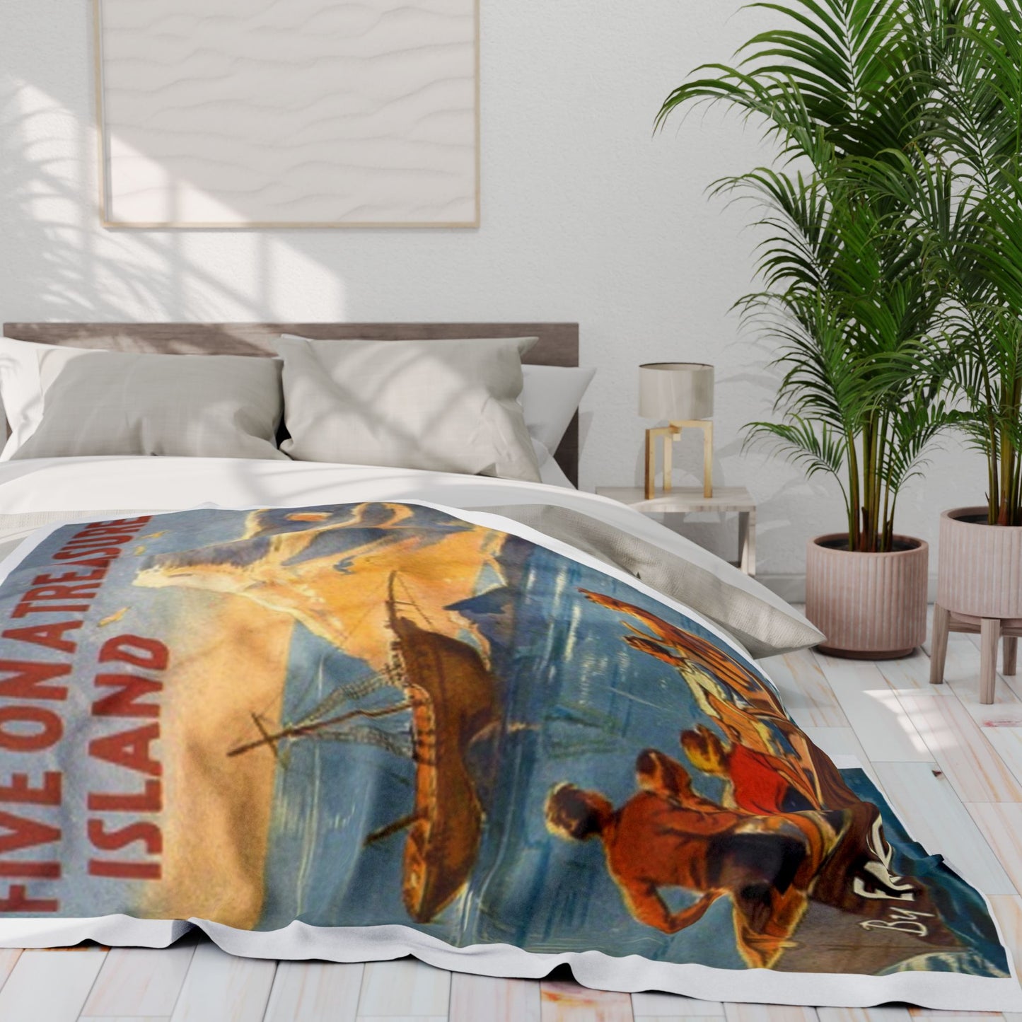 Treasure Island Arctic Fleece Blanket