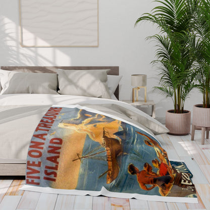 Treasure Island Arctic Fleece Blanket