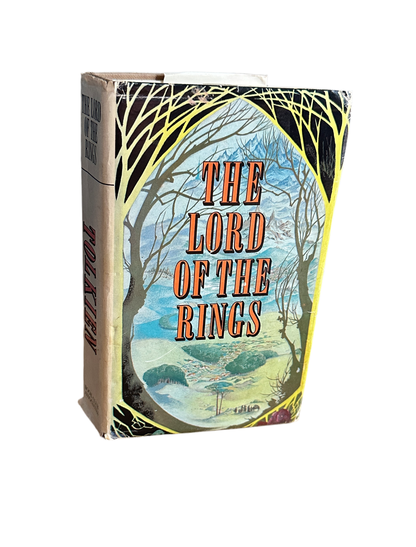 1973*1st* The Lord Of The Rings(3in1) J. R. R. Tolkien(Pauline Baynes cover illustration) Book Club hardback