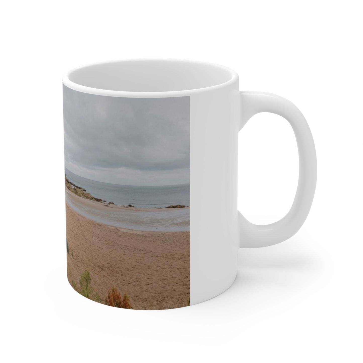 Coldingham Beach Ceramic Coffee Cups, 11oz, 15oz