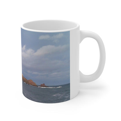 Coldingham Beach 1 Ceramic Coffee Cups, 11oz, 15oz