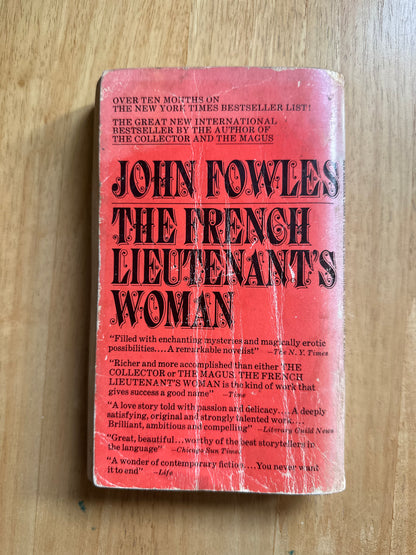 1970 The French Lieutenants Woman – John Fowles (Signet)