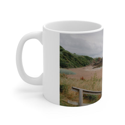 Coldingham Beach Ceramic Coffee Cups, 11oz, 15oz