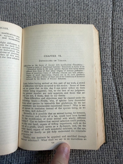 1911 On The Origin Of The Species - Charles Darwin (Ward Lock & Co Ltd) The World Library
