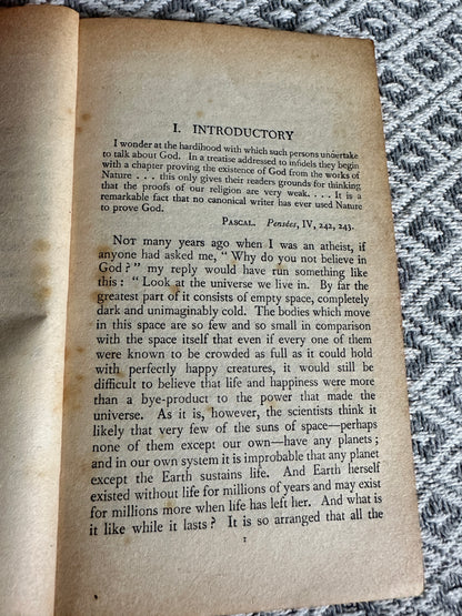 1957*1st* The Problem Of Pain - C. S. Lewis(Fontana Books)