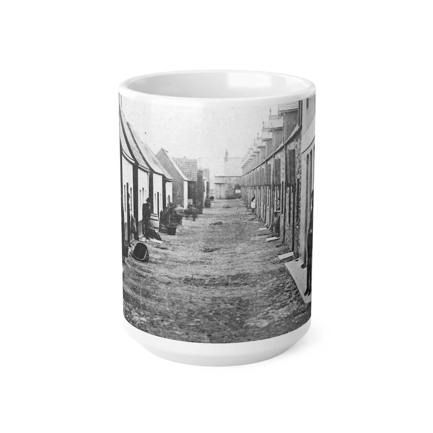 Seaview Terrace St.Abbs Ceramic Coffee Cups, 11oz, 15oz