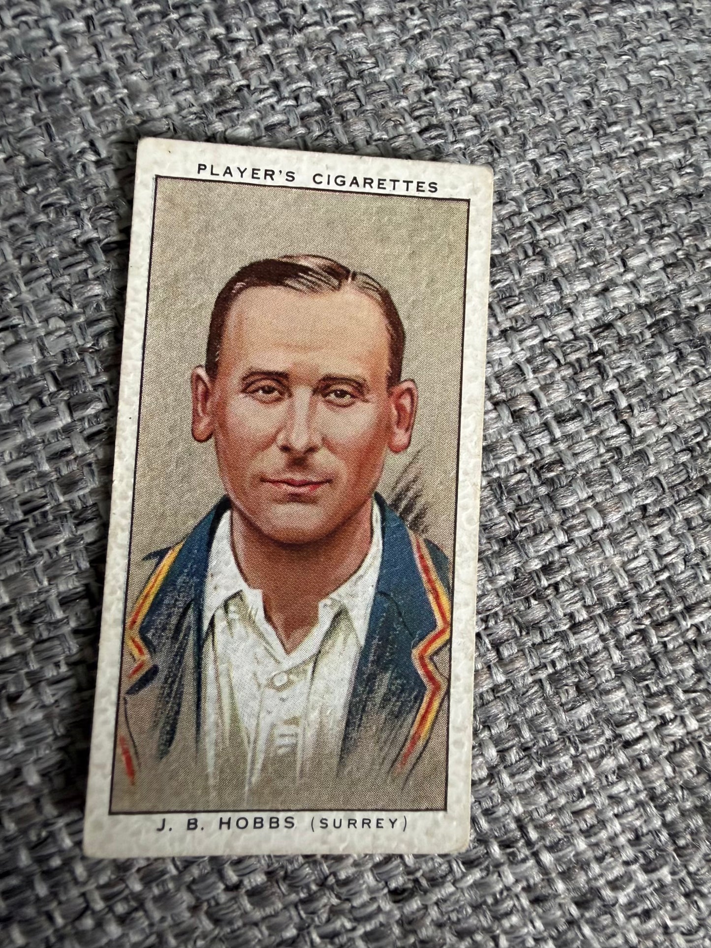 John Player & Sons — Cricketers 1934 — Complete Set of 50 Cigarette Cards — Vintage Cricket