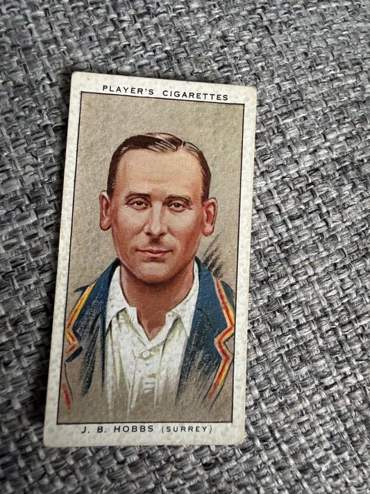 John Player & Sons — Cricketers 1934 — Complete Set of 50 Cigarette Cards — Vintage Cricket