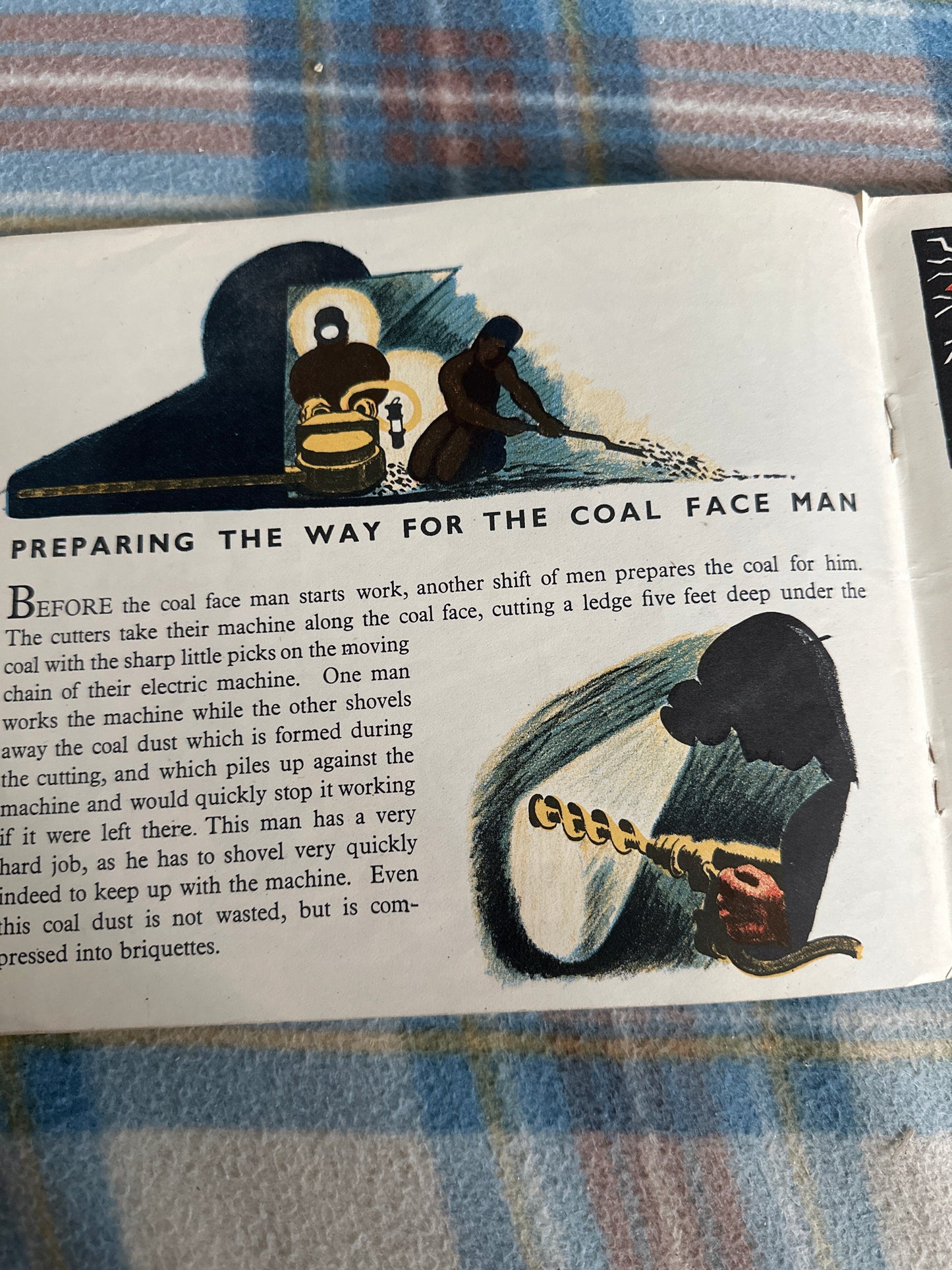 1945 The Magic Of Coal(Puffin Picture Book no49) Peggy M. Hart