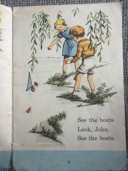 1951 Here We Go (Janet & John) Mabel O’Donnell & Rona Munro (Illustrated by Florence & Margaret Hoopes) James Nisbet & Co. Ltd
