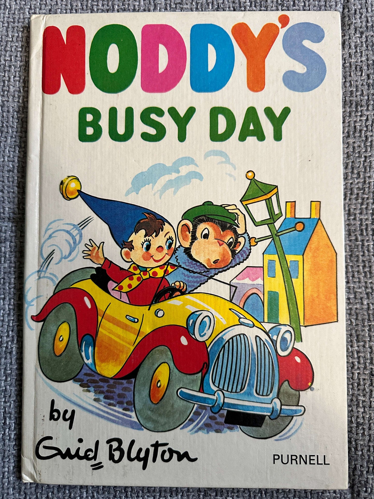 1973 Noddy’s Busy Day - Enid Blyton (Purnell)
