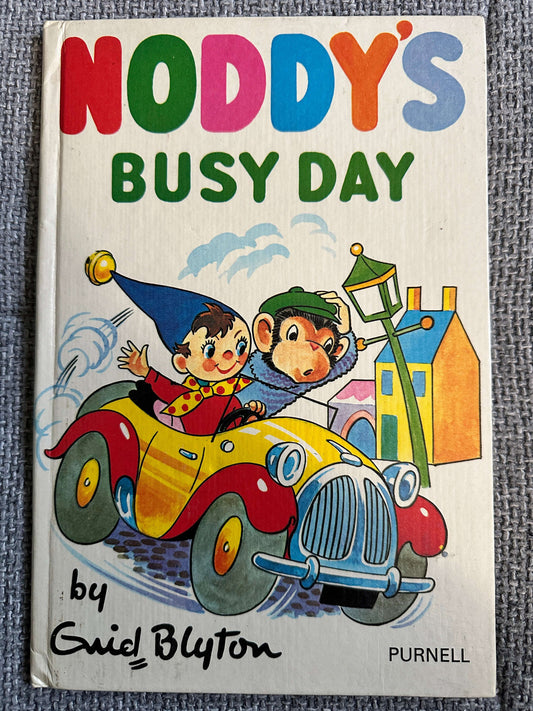 1973 Noddy’s Busy Day - Enid Blyton (Purnell)