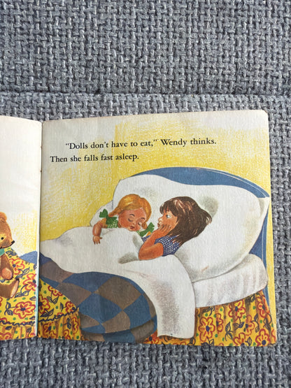 1963 Wendy Won’t Eat - Maggy Larissa (Nans Van Leeuwen illust) Golden Press New York