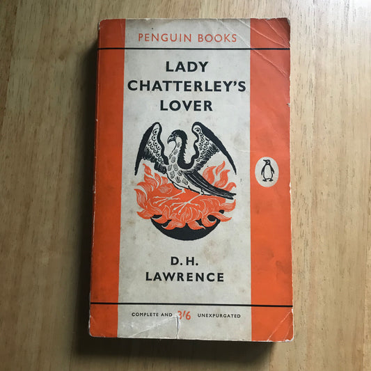 1960 Lady Chatterley's Lover – DH Lawrence (Penguin erster Nachdruck)