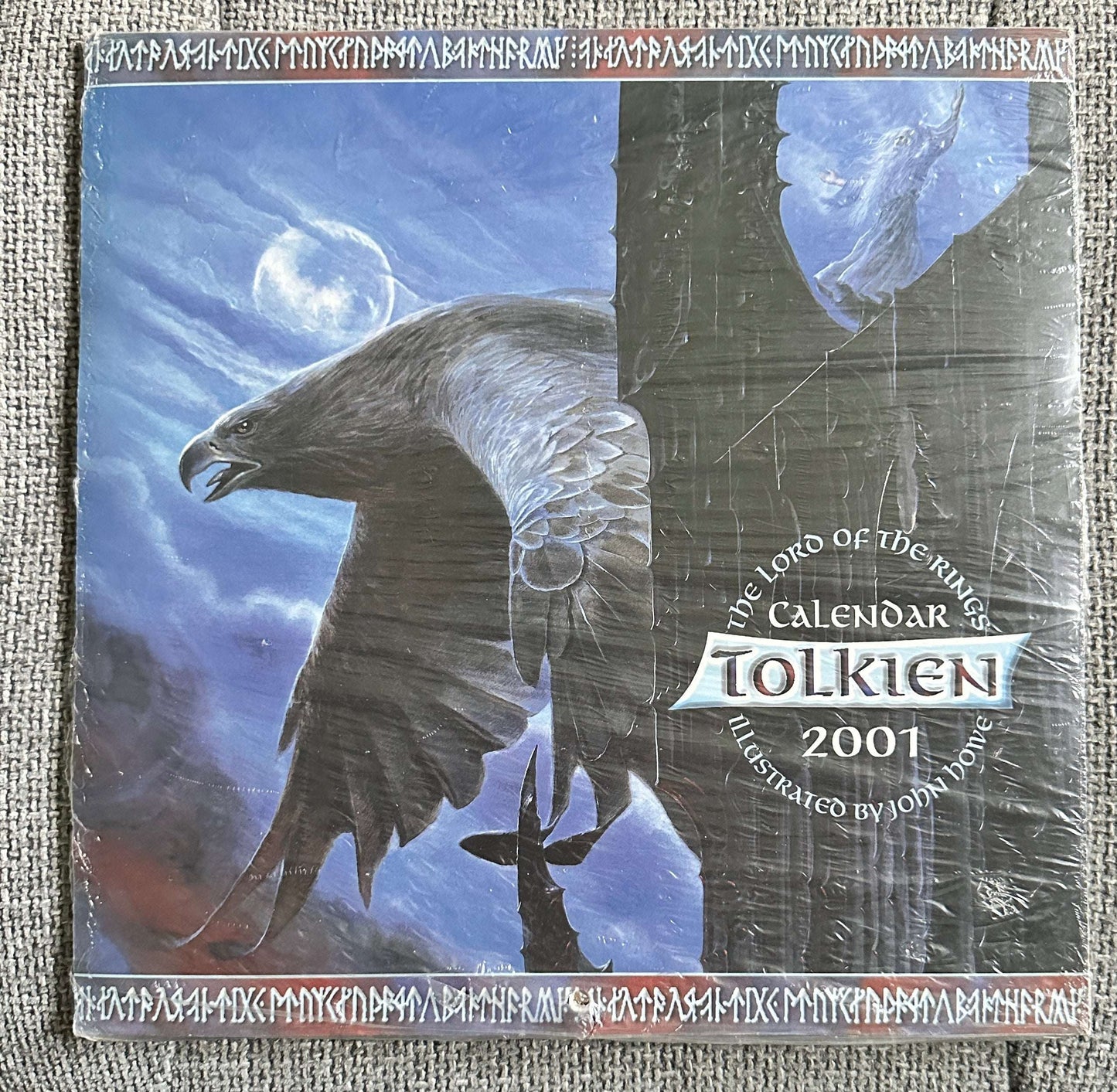 2001*Sealed* Lord Of The Rings - J. R. R. Tolkien Calendar (Illust John Howe) HarperCollins