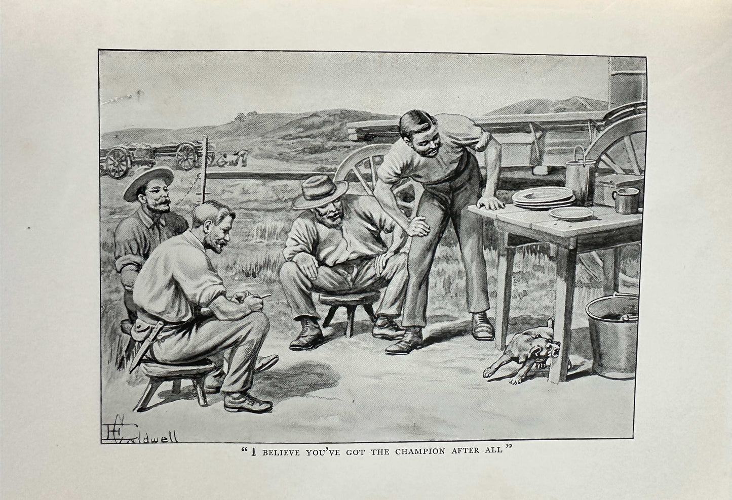 1939 Jock Of The Bushveld - Sir Percy Fitzpatrick ( E. Caldwell Illust) Longmans, Green & Co