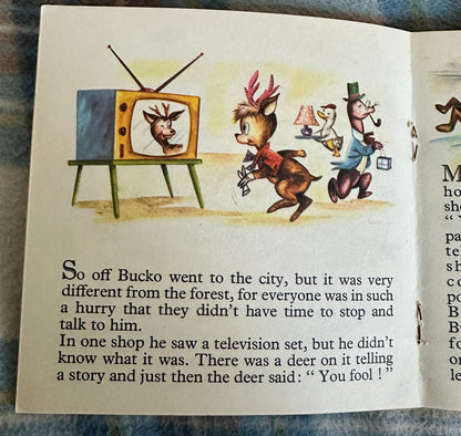 1960’s Bucko The Deer(Once Upon A Time Series) printed in Holland