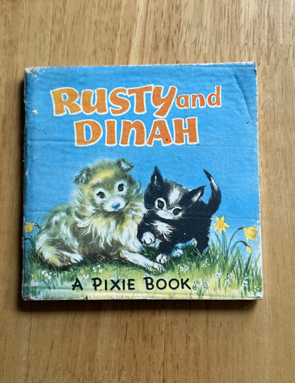 1950er Rusty &amp; Dinah (Ein Pixie-Buch) Tessa Mills (Collins)