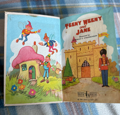 1966 Teeny Weeny & Jane - Illustrated by Norman T. Stephenson(Dean & Son Ltd) A Little Poppet Story