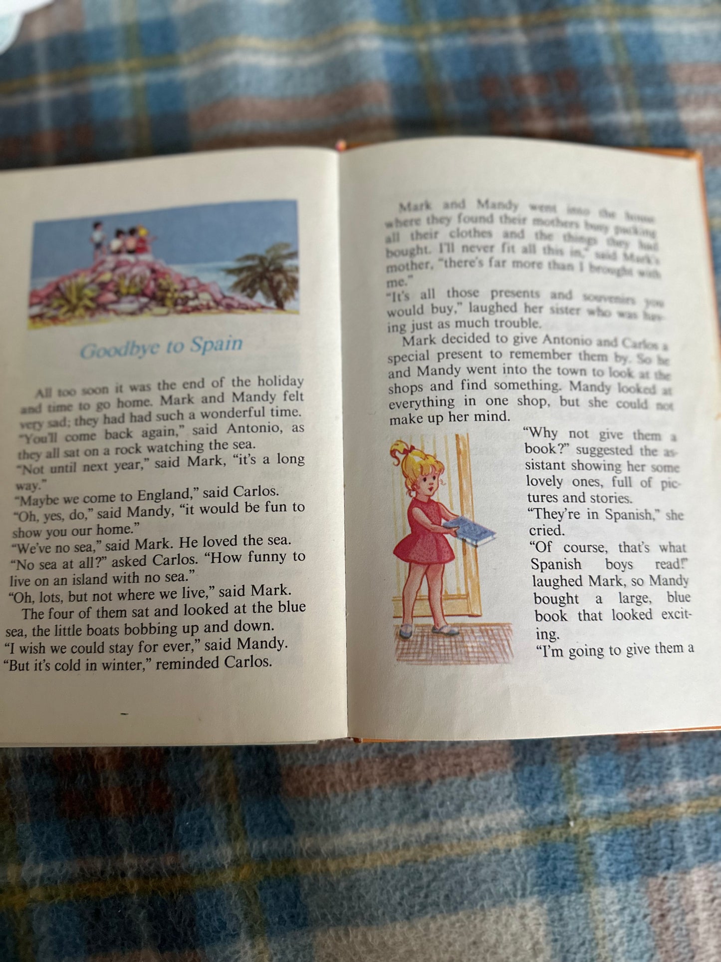 1960’s Mark & Mandy In Spain- Lornie Leete-Hodge(Illust M&G Gray) A Rylee Bunny Book published by Sandle Brothers