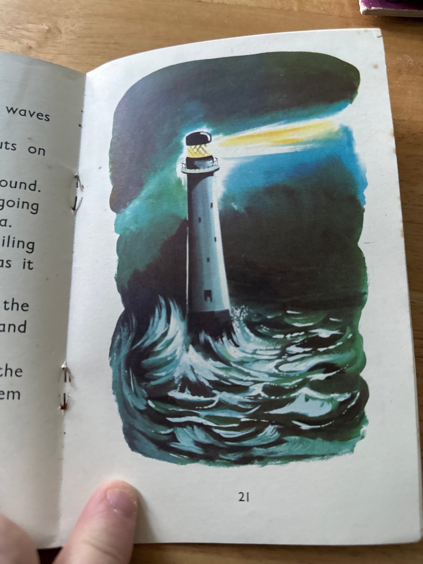 1962*1st*Racing To Read Bk12 The Lighthouse - A. E. Tansley & R. H. Nicholls(F.Pash illustration) E. J. Arnold & Son Ltd