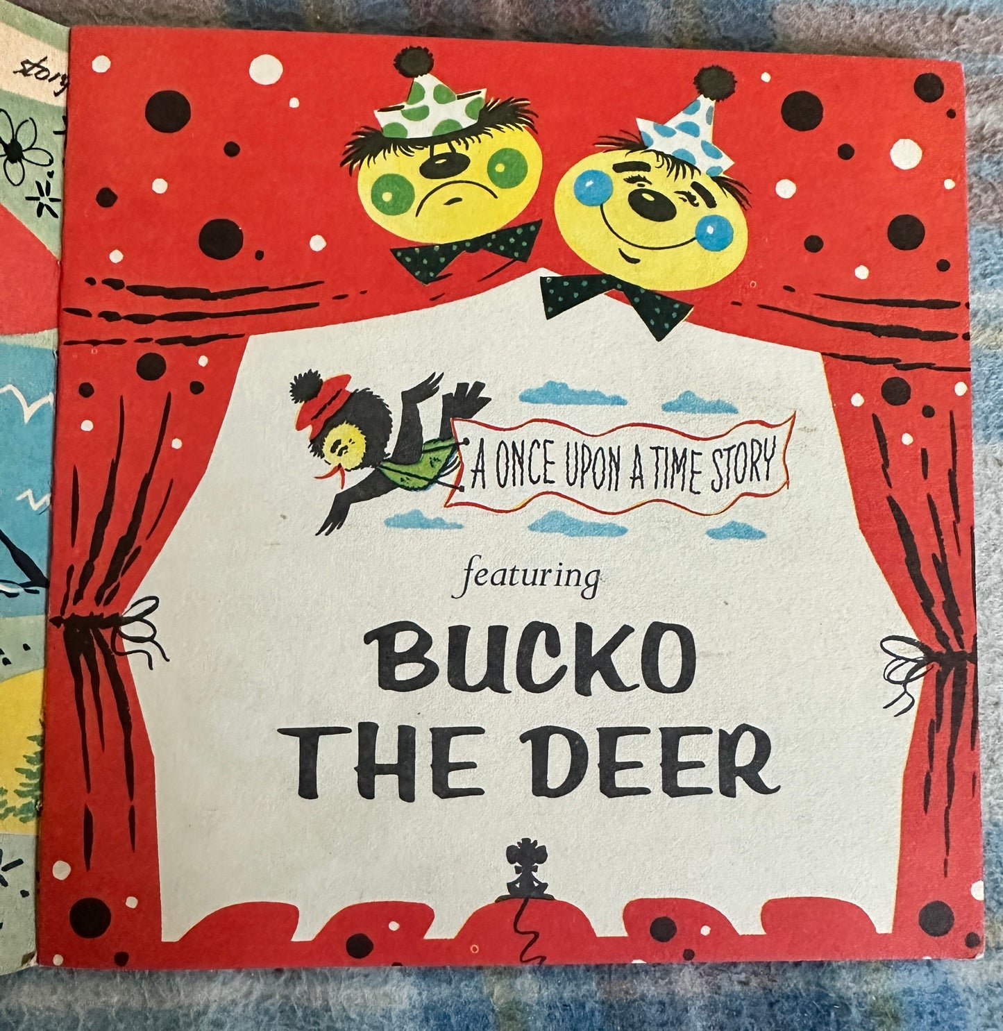 1960’s Bucko The Deer(Once Upon A Time Series) printed in Holland