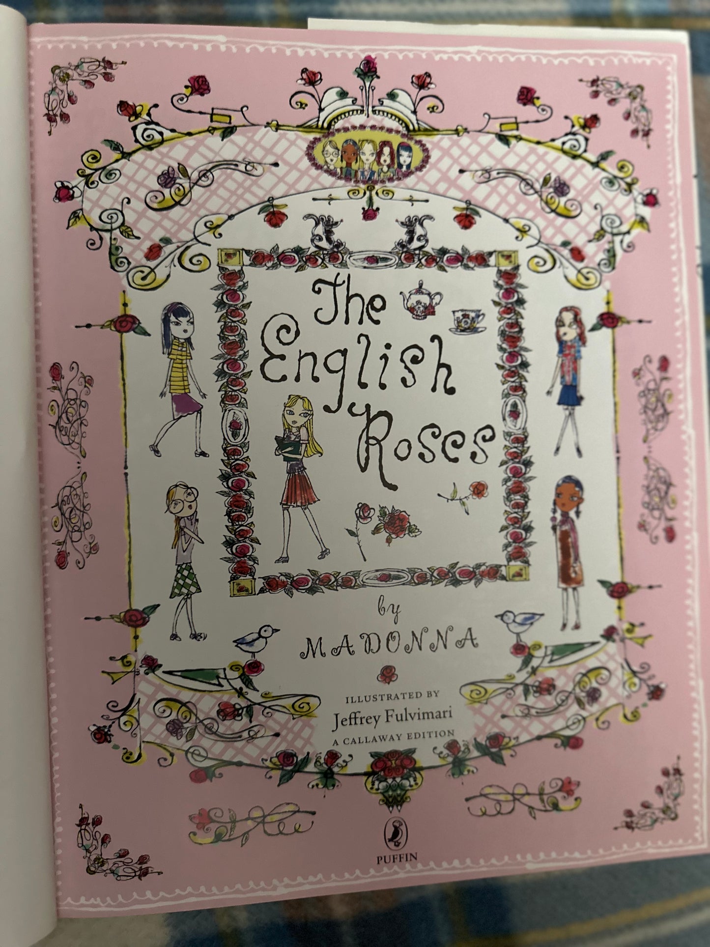 2003 The English Roses - Madonna(Jeffrey Fulvinari illustration)Published by Puffin