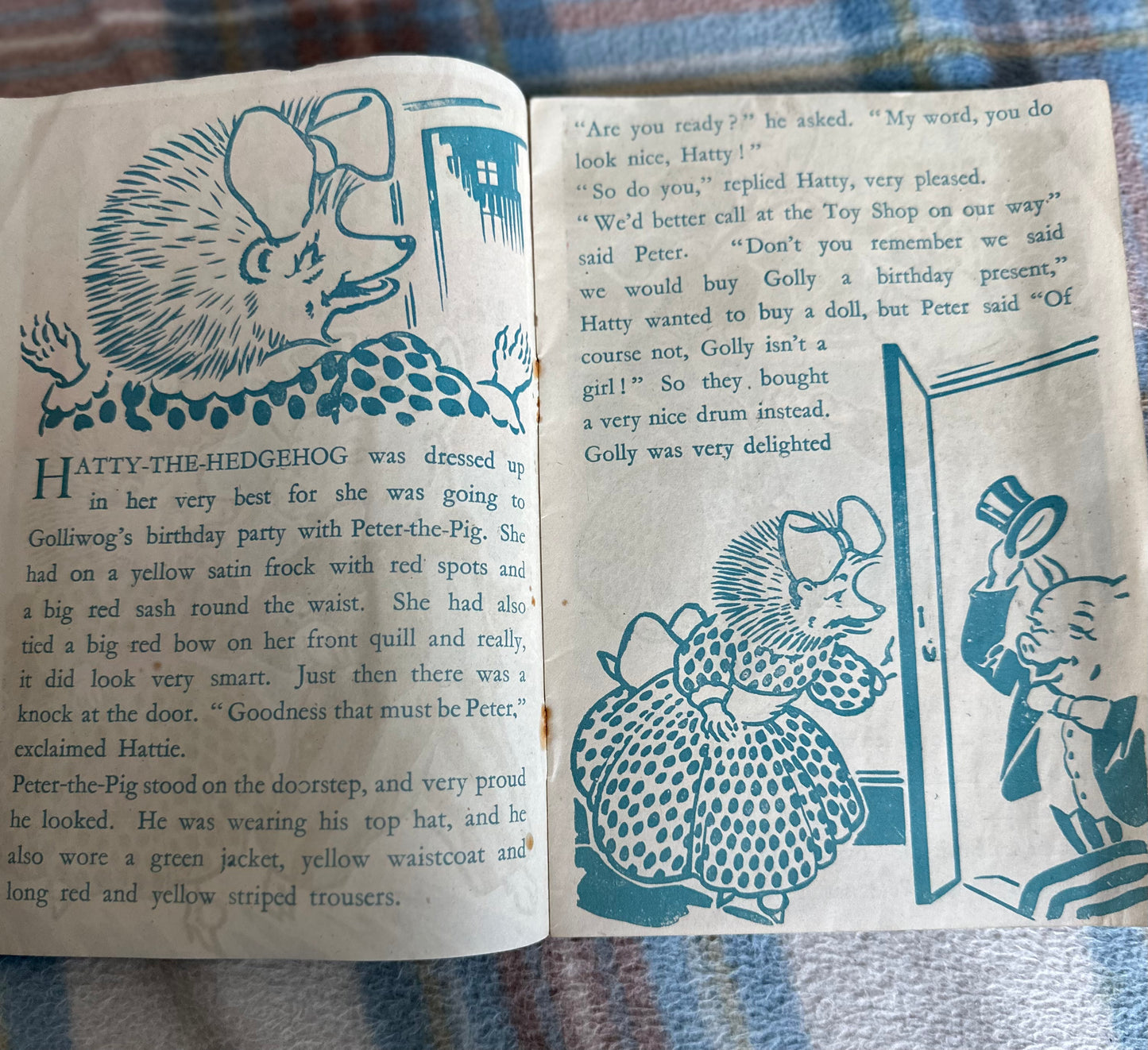 1940’s Hatty The Hedgehog’s Adventure (P.M. (Productions) Ltd)