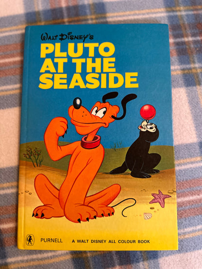 1971 Pluto At The Seaside(Walt Disney) Jocelyn Phillips(Purnell Publishers)