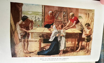 1934 A Little Life Of Jesus - Basil Mathews(Oxford) frontis Sir John E. Millais