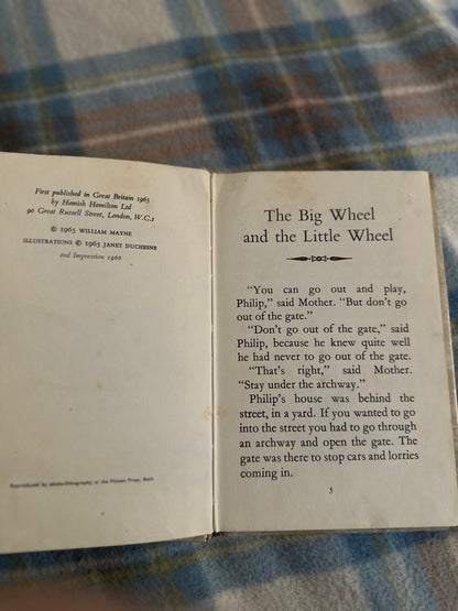 1966 The Big Wheel & The Little Wheel - William Mayne(Janet Duchesne Illust)Hamish Hamilton