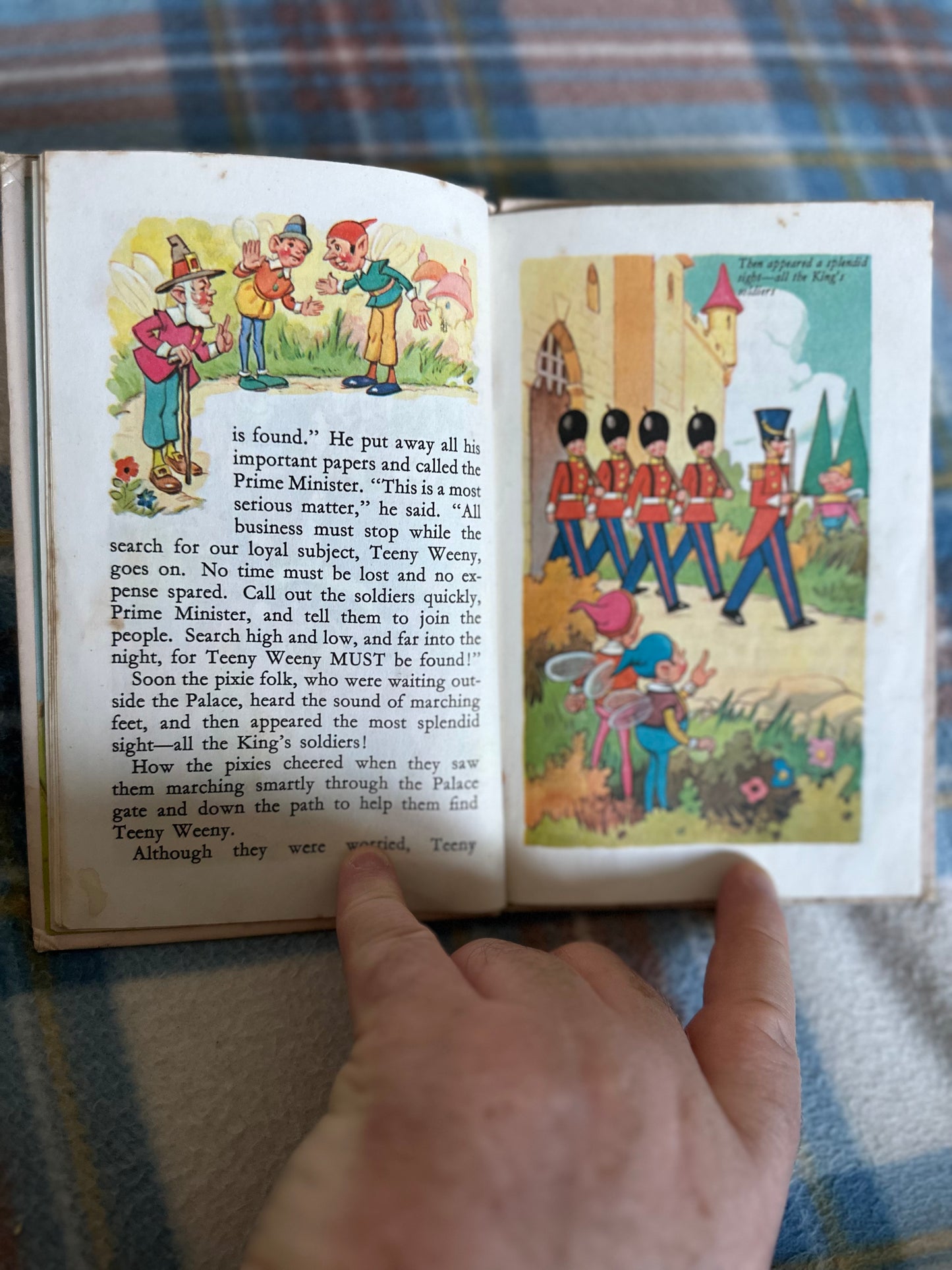 1966 Teeny Weeny & Jane - Illustrated by Norman T. Stephenson(Dean & Son Ltd) A Little Poppet Story