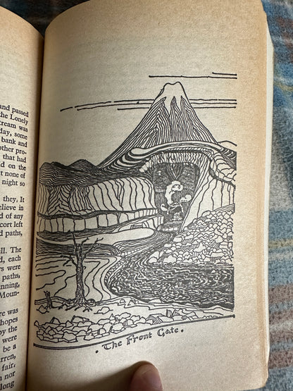 1978 The Hobbit - J. R. R. Tolkien illustrated by author (Unwin Paperbacks)