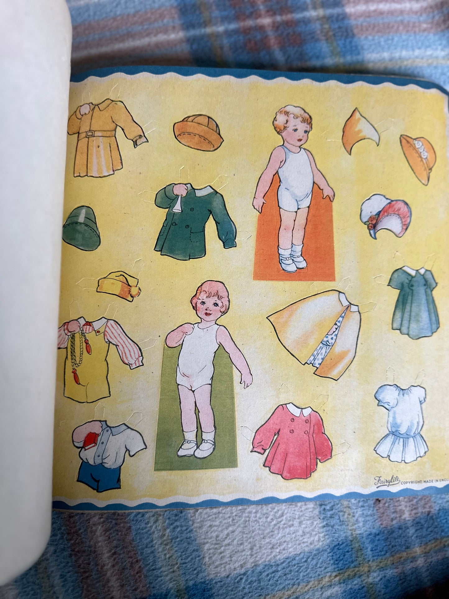 The Fairylite Cut-Out Book: Paper Dolls & Dresses