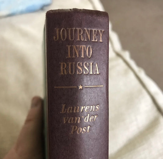 1965 Journey Into Russia - Laurens Van Der Post (Reprint Society) Leather