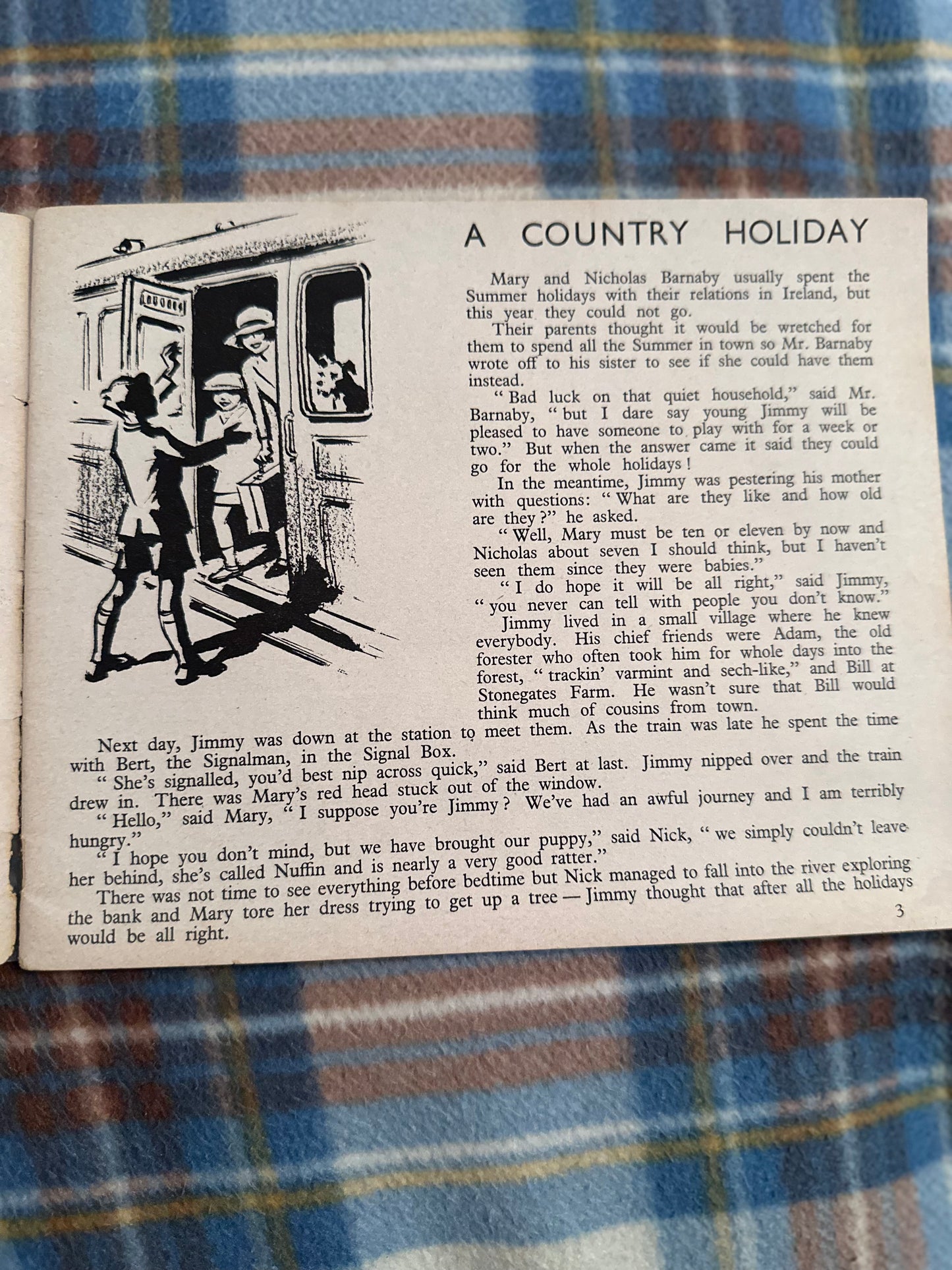 1944 Country Holiday - Margaret Scott-Brown & Leo P. Dowd illustrates Puffin Picture Book no33