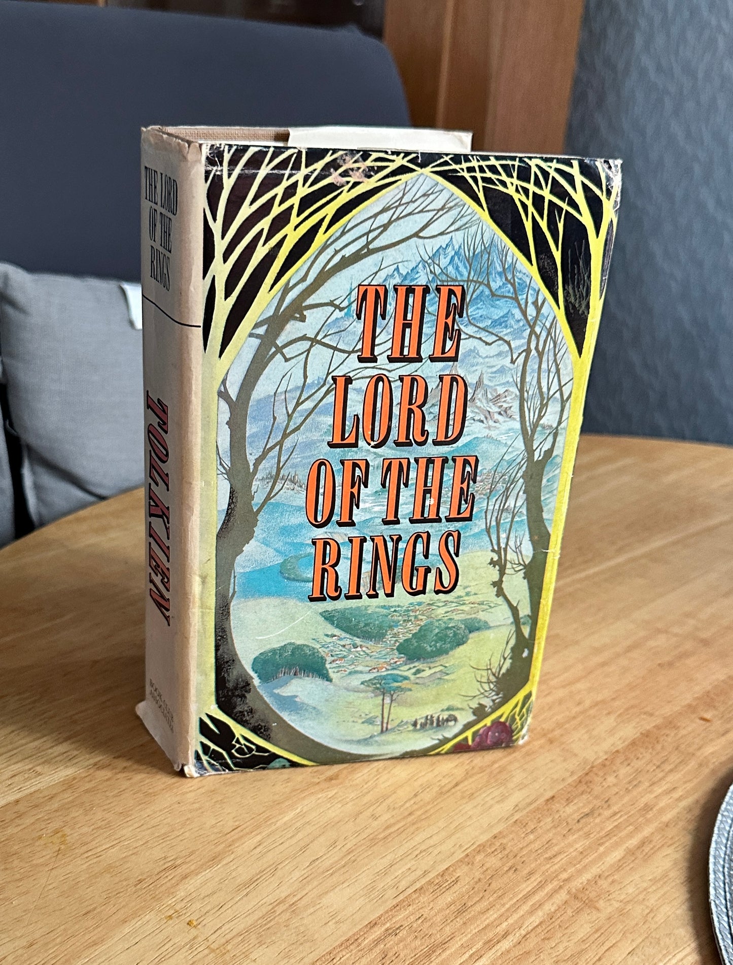 1973*1st* The Lord Of The Rings(3in1) J. R. R. Tolkien(Pauline Baynes cover illustration) Book Club hardback