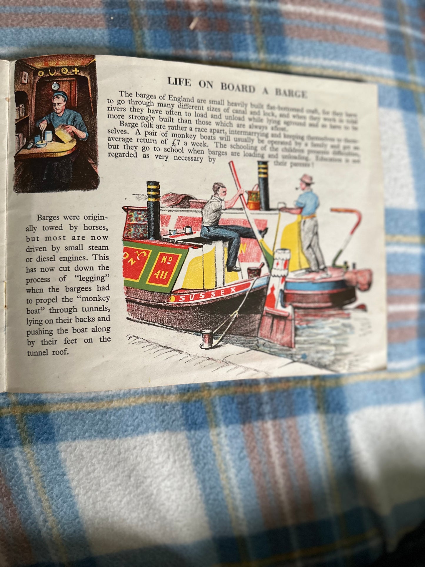 1944 Waterways Of The World(Puffin Picture Book 32)W. J. Bassett-Lowke & Laurence Dunn illustrated