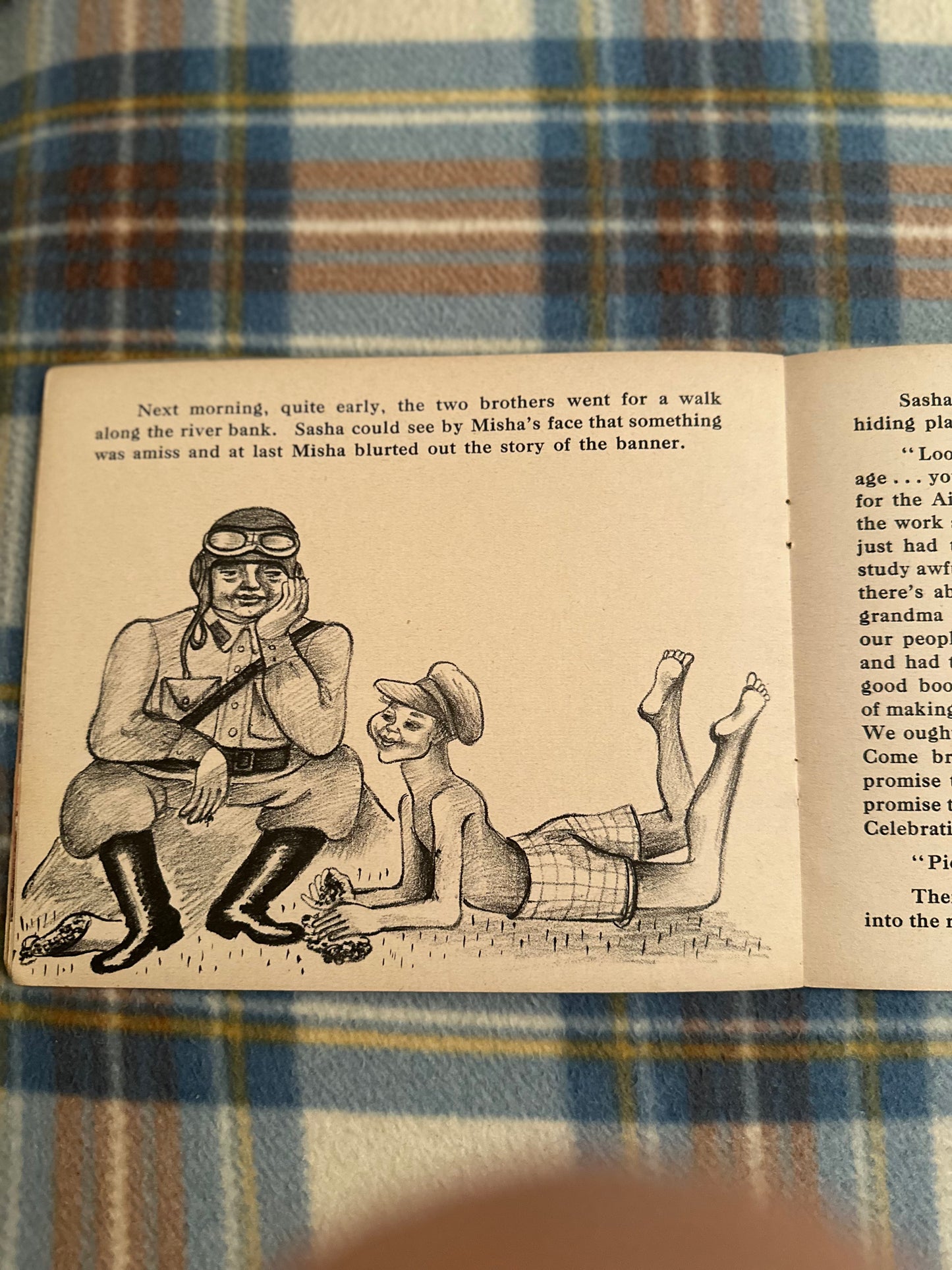 1942*1st* Misha Learns English - Pearl Binder(Puffin Picture Book no25)