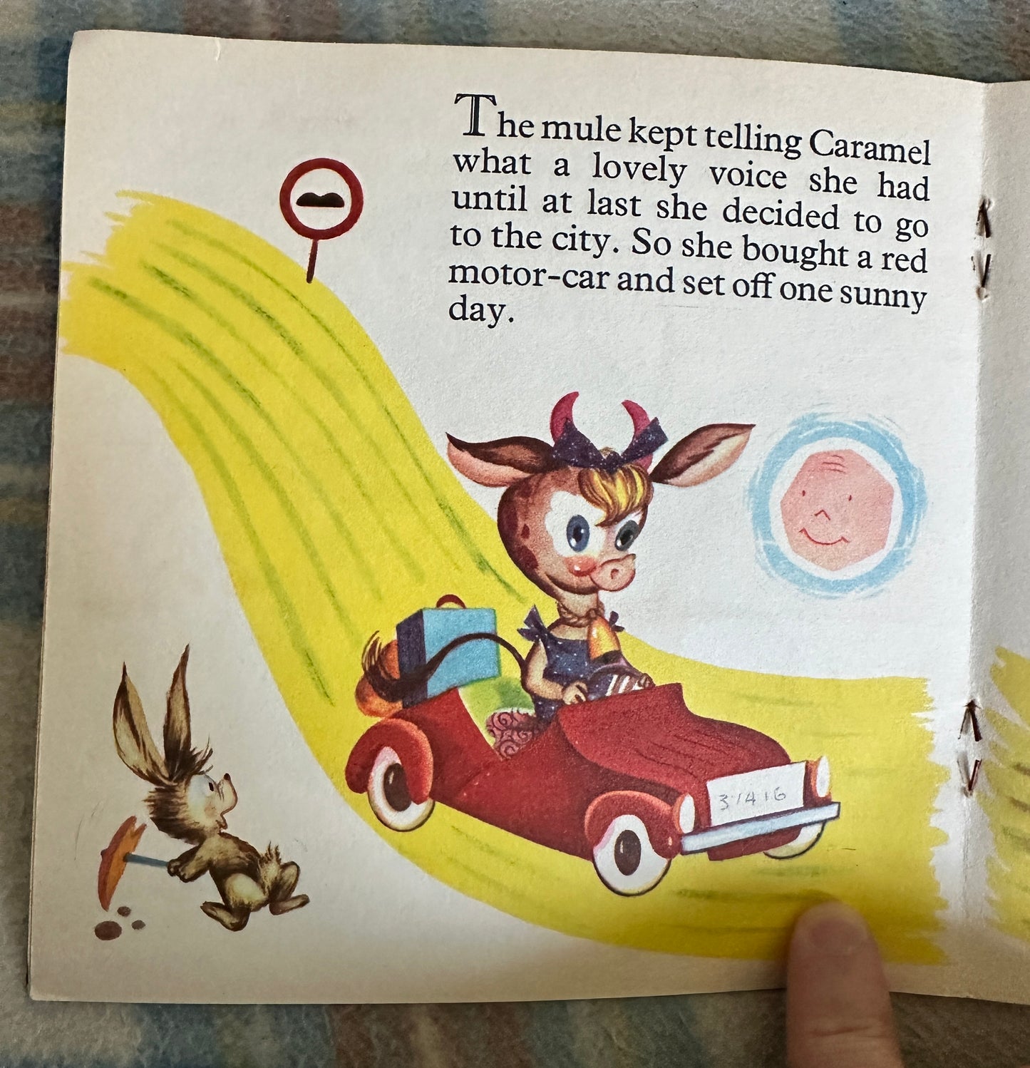 1960’s Caramel The Cow(Once Upon A Time Series) no publisher or illustrator printed in Holland