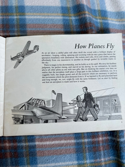1953*1st* How Planes Fly - Sydney E. Veale(illustrated by Wren)Puffin Picture Book No94
