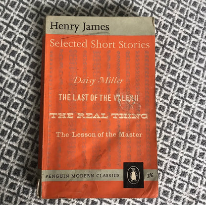 1963*1st* Henry James Selected Short Stories (Penguin Books)