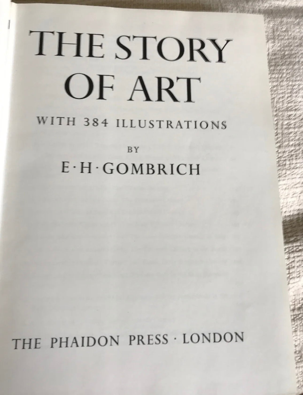 1967 The Story Of Art (384 Illust)- E. H. Gombrich (Phaidon Press)