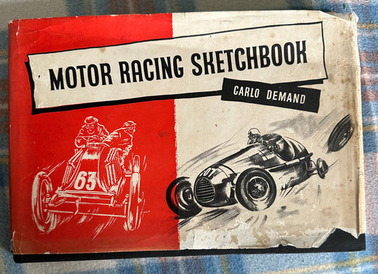 1955*1st* Motor Racing Sketchbook - Carlo Demand(Foulis Publisher)