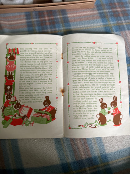 1940’s The Poppington Rabbits(Holborn Series) printed in England