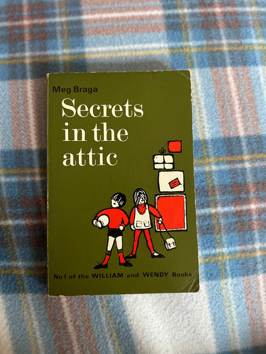 1970*1st* Secrets In The Attic - Meg Braga (Victory Press) William & Wendy series book 1