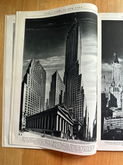 1943*RARE* King’s Views Of New York The Wonder City Of The World