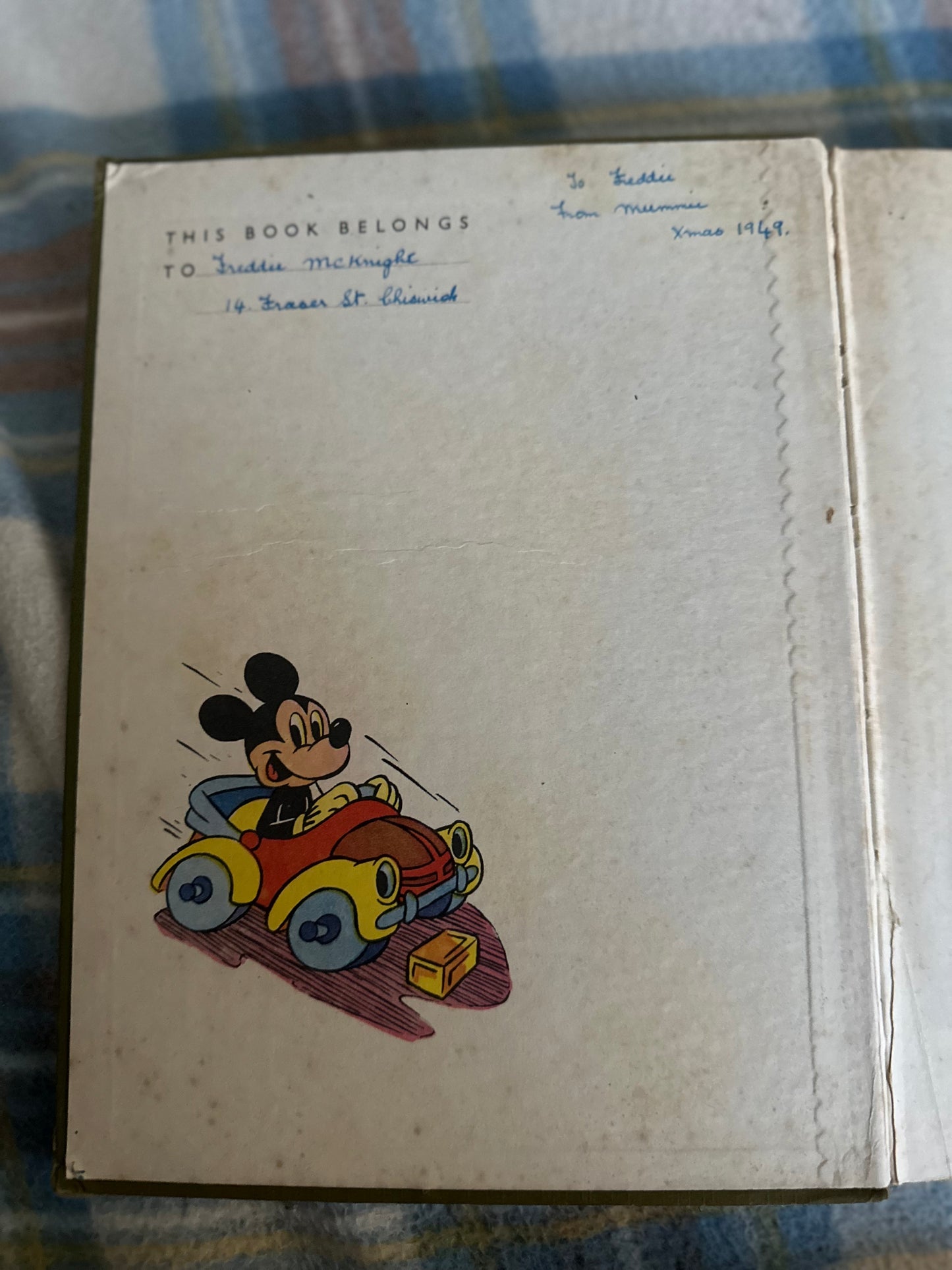 1949 Mickey Mouse Annual (Dean & Son Ltd)